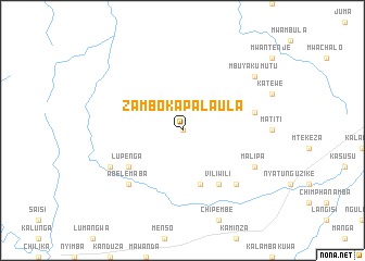 map of Zambo Kapalaula