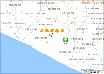 map of Zambombera