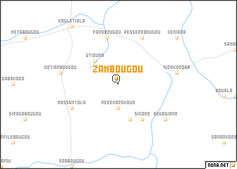 map of Zambougou