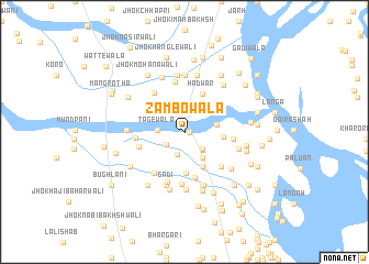 map of Zambowāla