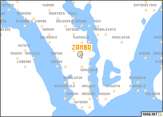 map of Zambo