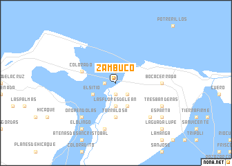 map of Zambuco