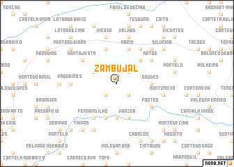 map of Zambujal