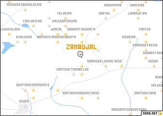 map of Zambujal