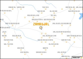 map of Zambujal