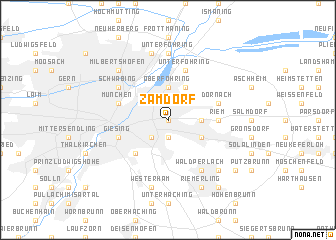 map of Zamdorf