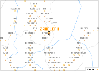 map of Zamelen II