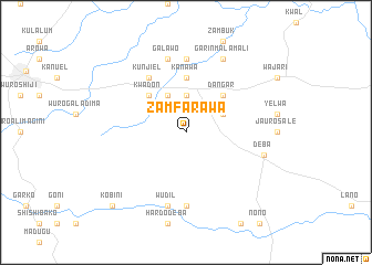 map of Zamfarawa