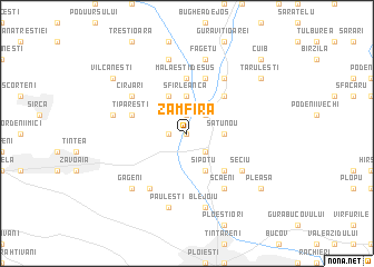map of Zamfira