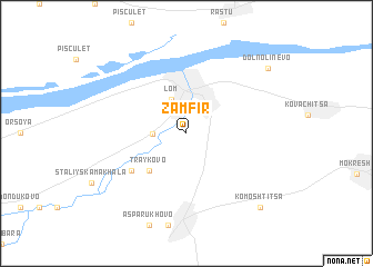 map of Zamfir