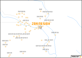 map of Zamīn-e Sīāh