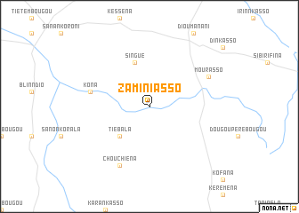 map of Zaminiasso