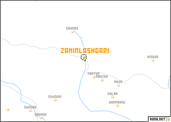 map of Zamīn Lashgarī