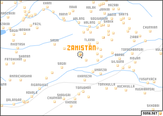 map of Zāmistān