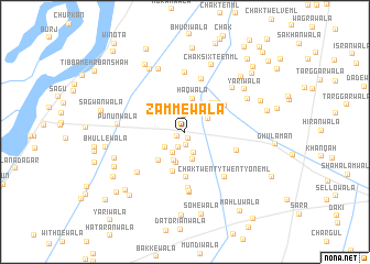 map of Zammewāla