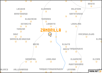 map of Zamorilla