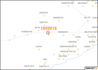 map of Zamor\