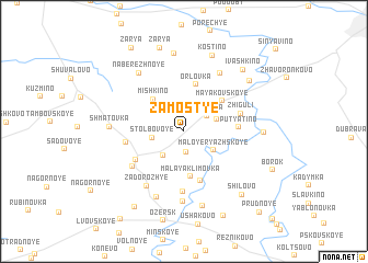 map of Zamost\