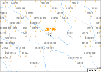 map of Zampa