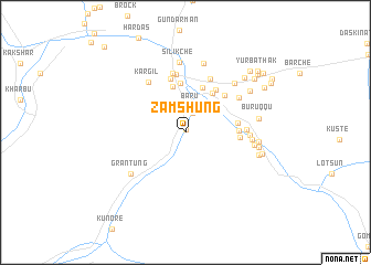 map of Zamshung