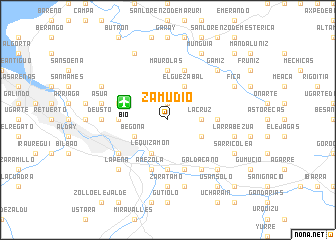 map of Zamudio