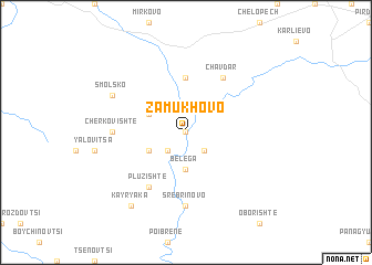 map of Zamukhovo