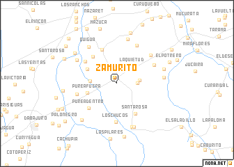 map of Zamurito