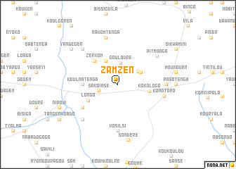 map of Zamzen