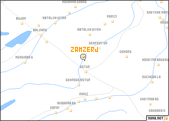 map of Zamzerj