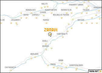 map of Zanavi