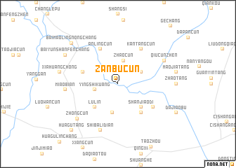 map of Zanbucun