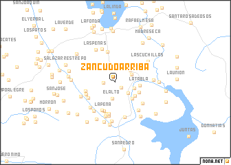 map of Zancudo Arriba