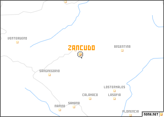 map of Zancudo