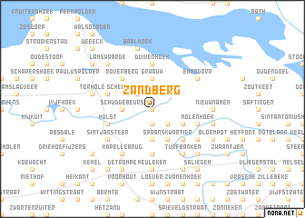 map of Zandberg