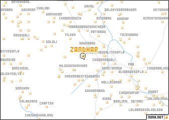 map of Zandhar