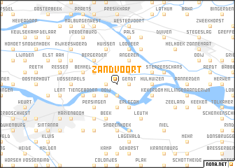 map of Zandvoort