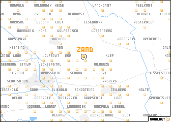 map of Zand