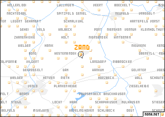 map of Zand