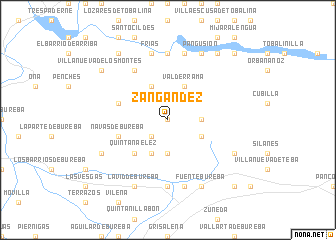 map of Zangandez