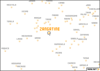 map of Zangatine