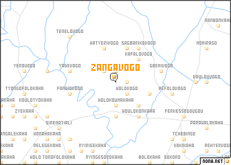 map of Zangavogo