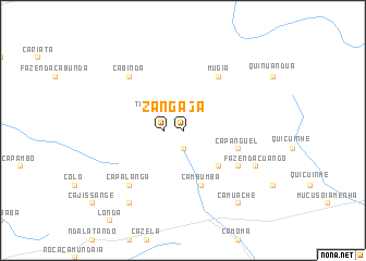 map of Zanga