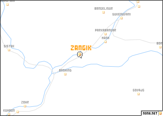 map of Zangīk