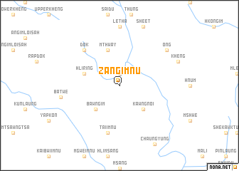 map of Zang-imnu