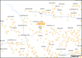 map of Zangi