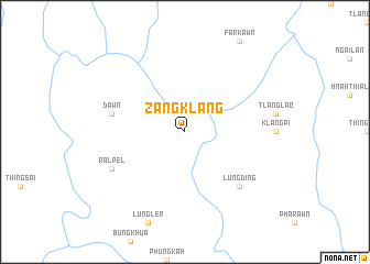 map of Zang Klang