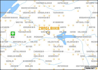 map of Zanglaíika