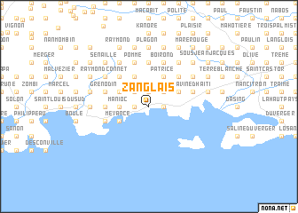 map of Zanglais