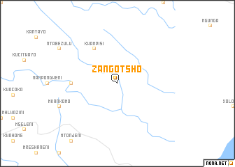 map of Zangotsho