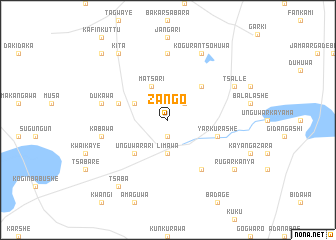 map of Zango